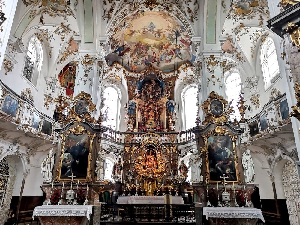 Interior of Andechs Monastery