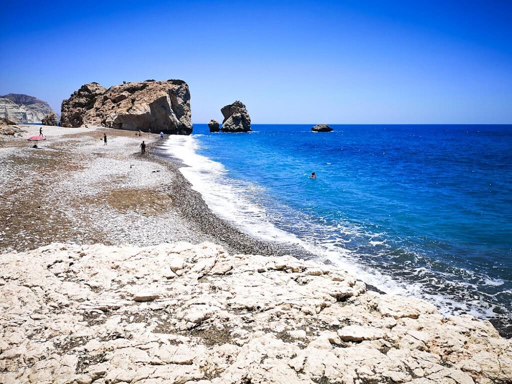 Aphrodite Rock Beach Cyprus
