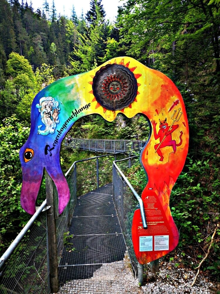 Entrance to the Geisterklamm gorge