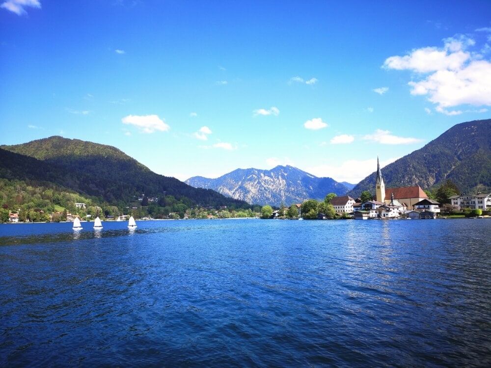 Tegernsee lake