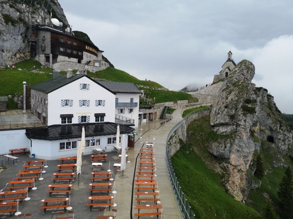 Panoramic view over Wendelstein