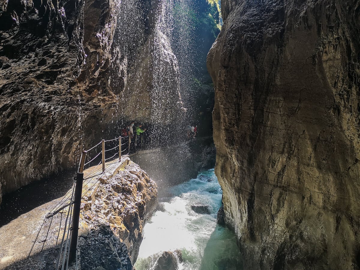 Partnachklamm waterfalls