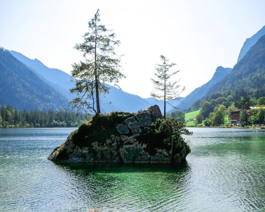 Hintersee Lake in Berchtesgaden National Park