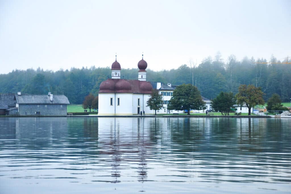 St. Bartholomä at lake Königssee