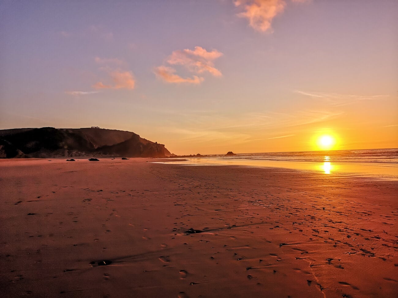 Amando Beach Sunset