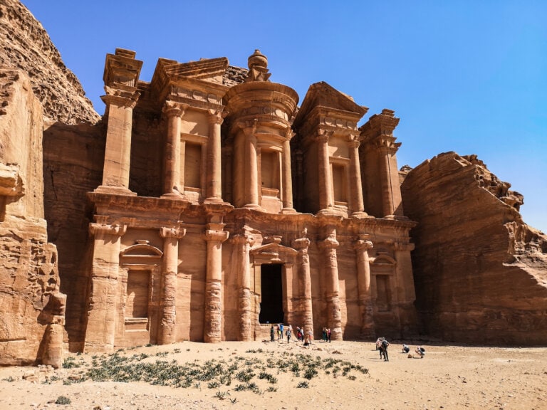 Hiking to the Monastery in Petra via the Back Door Entrance Route