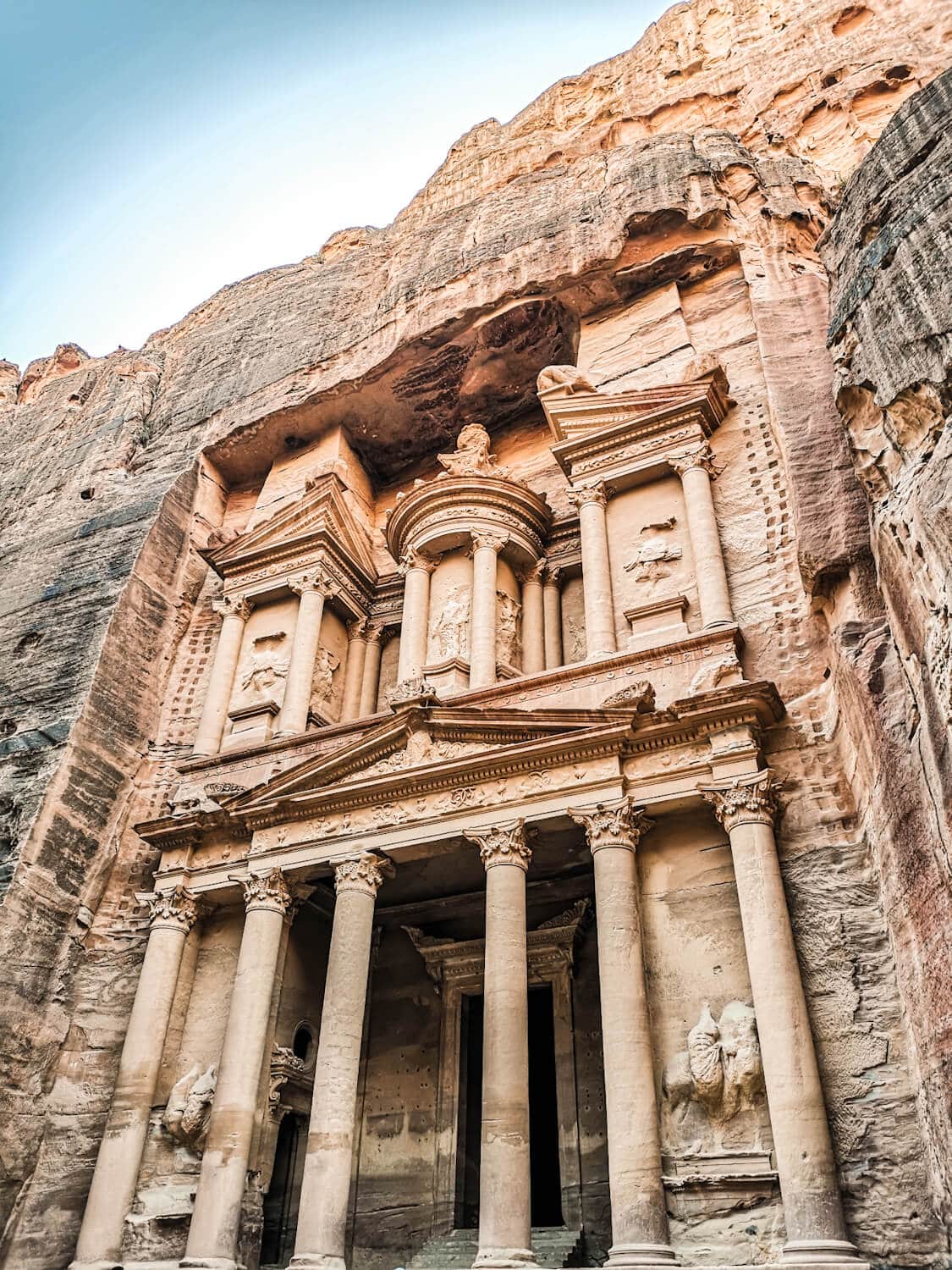 The Treasury in Petra Main Trail