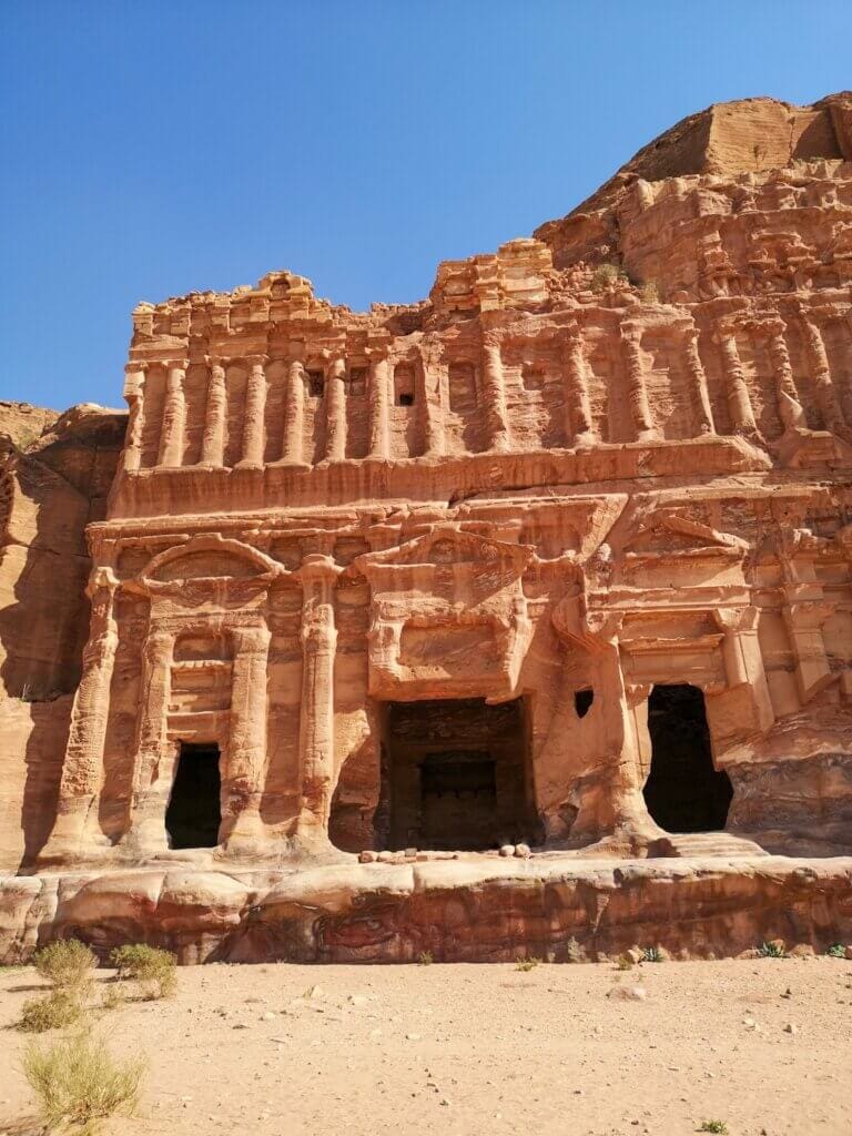 The Royal Tombs in Petra