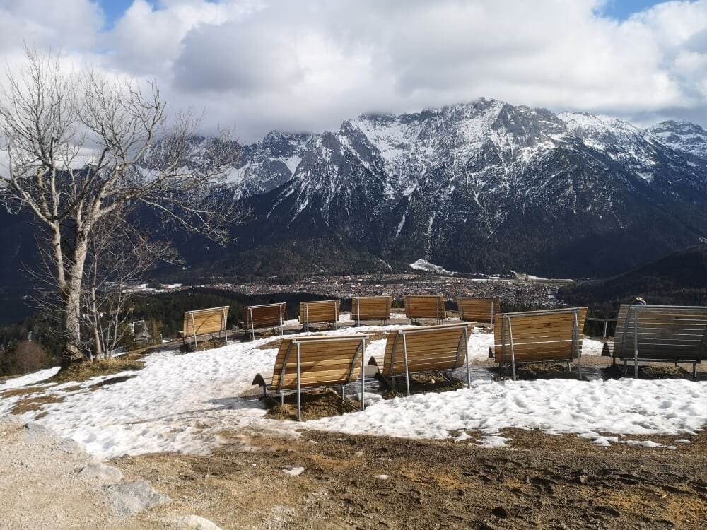 Hoher Kranzberg View from the top