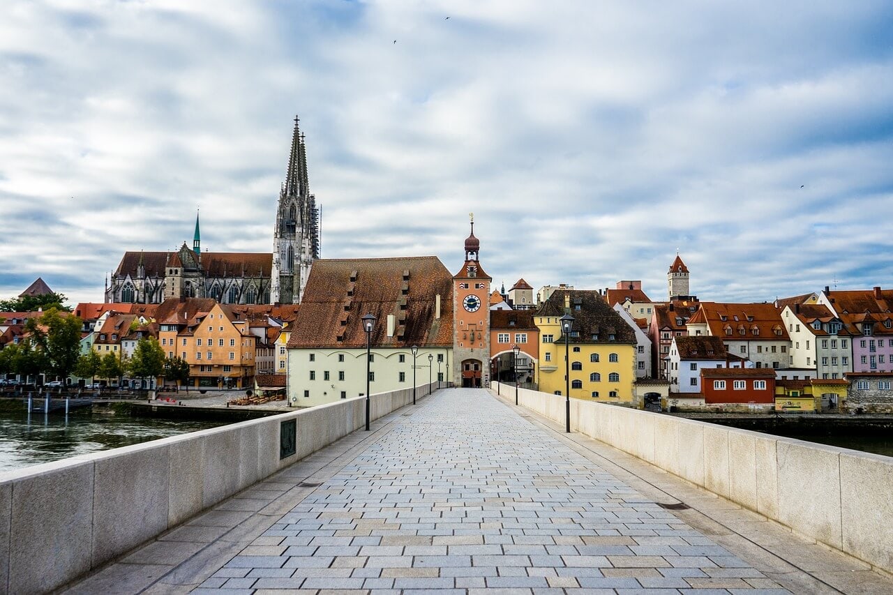 Regensburg old town