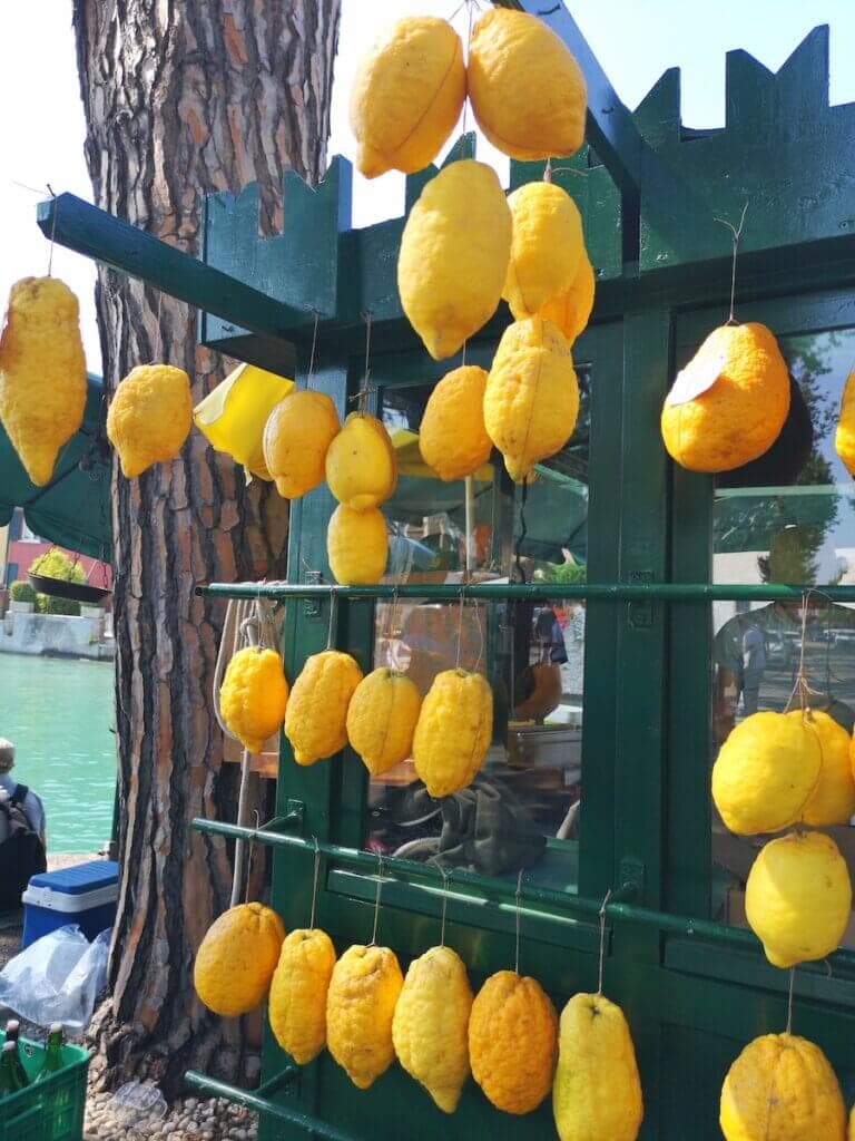 Lemons in Sirmione Italy