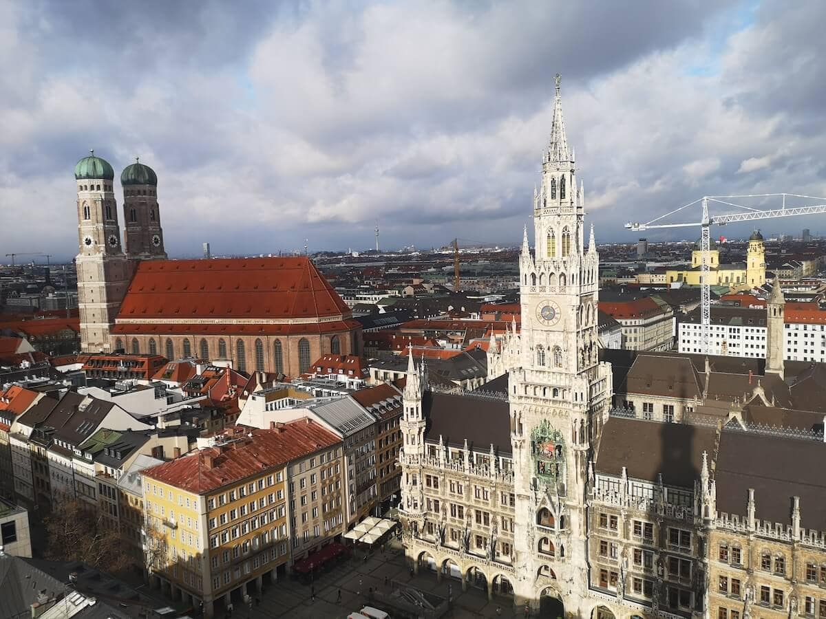 Munich Old Town Panorama