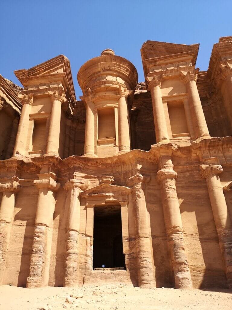 Ad Deir Monastery View on the Ad Deir Trail