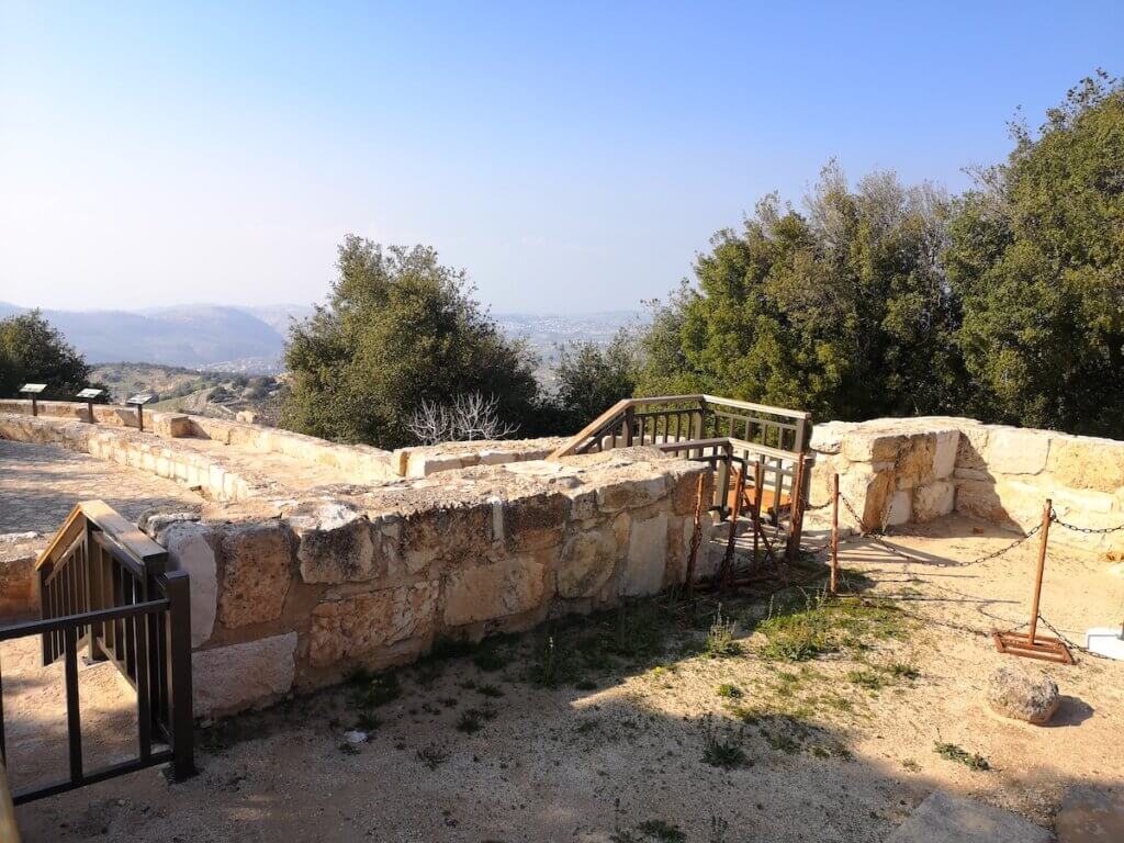 Tell Mar Elias archeological site in Ajloun