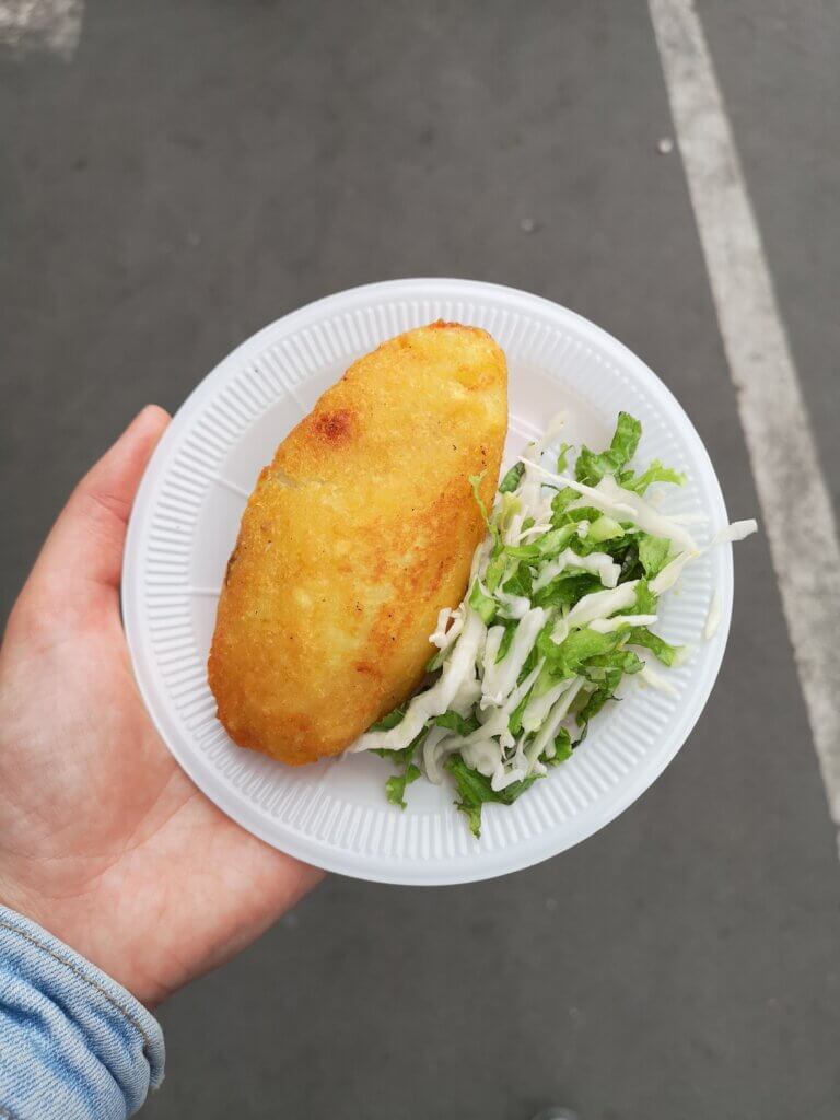 Papa Rellena - stuffed peuvian potato