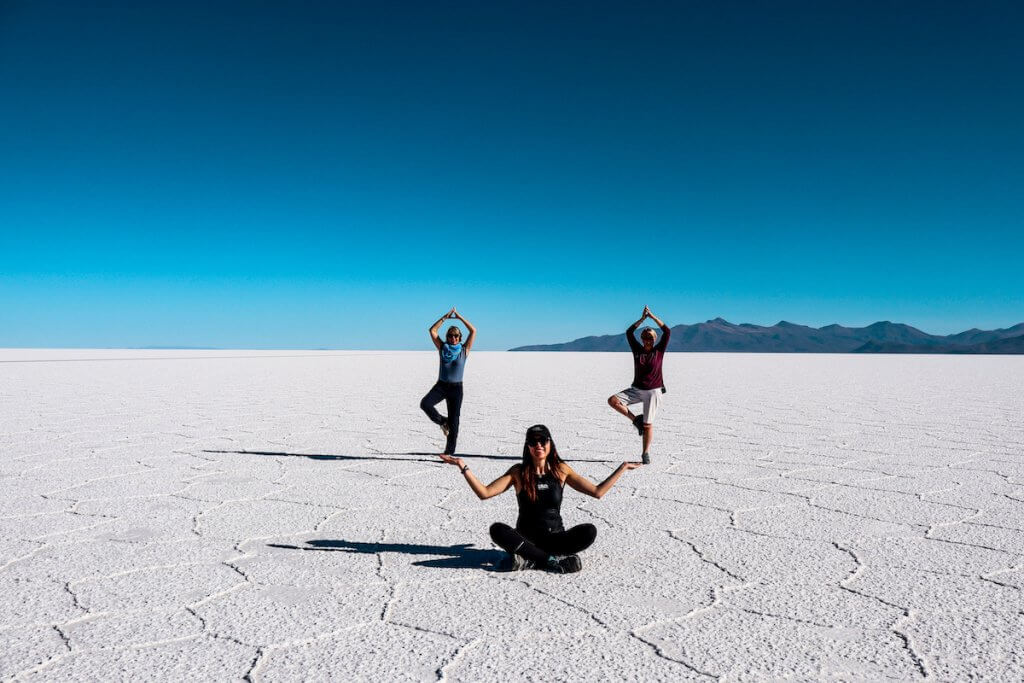 Salar de Uyuni Optical Illusions