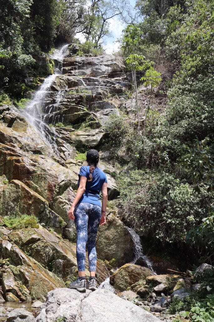 Waterfalls on Short Inca Trail