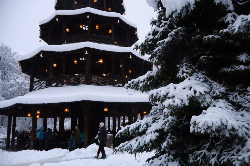 Chinese Tower Christmas Market