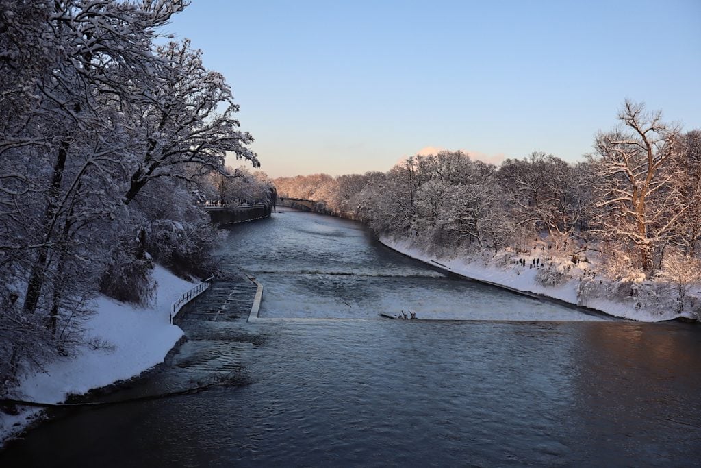 Isar in Winter