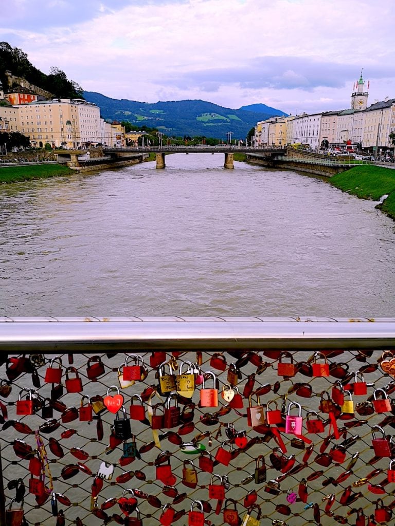 Makartsteg Bridge Salzburg