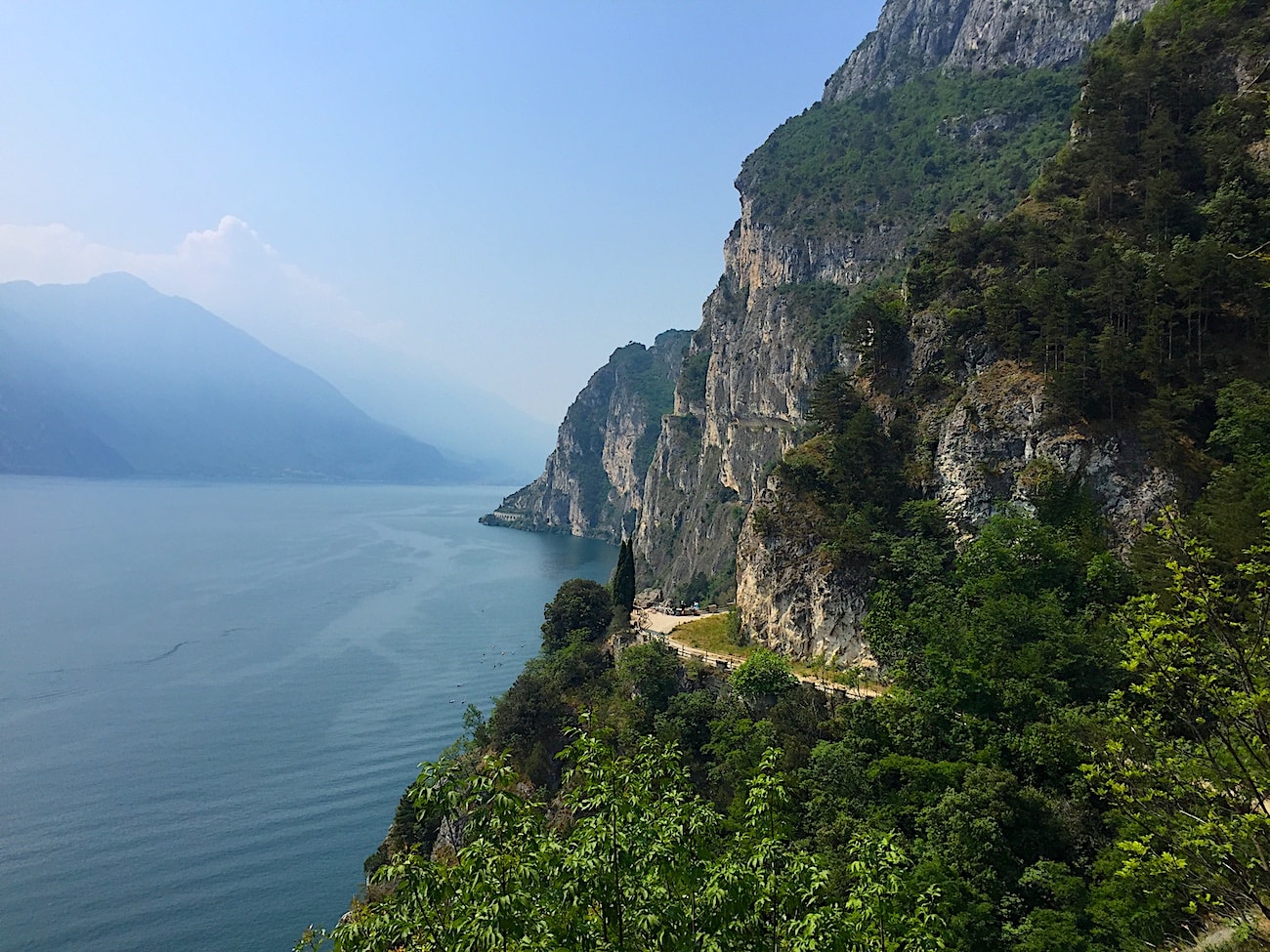 Panoramic view from Riva del Garda