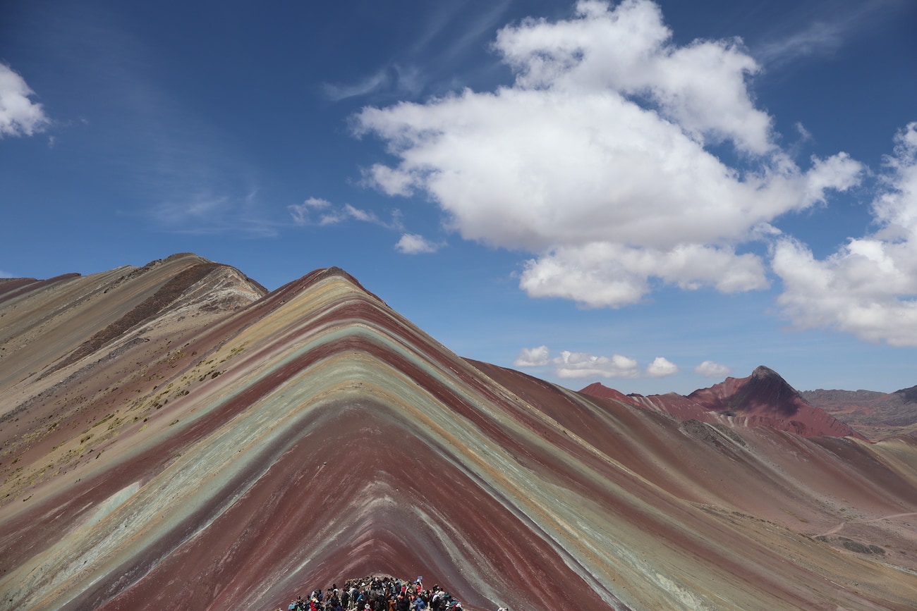 Rainbow Mountain without Filters