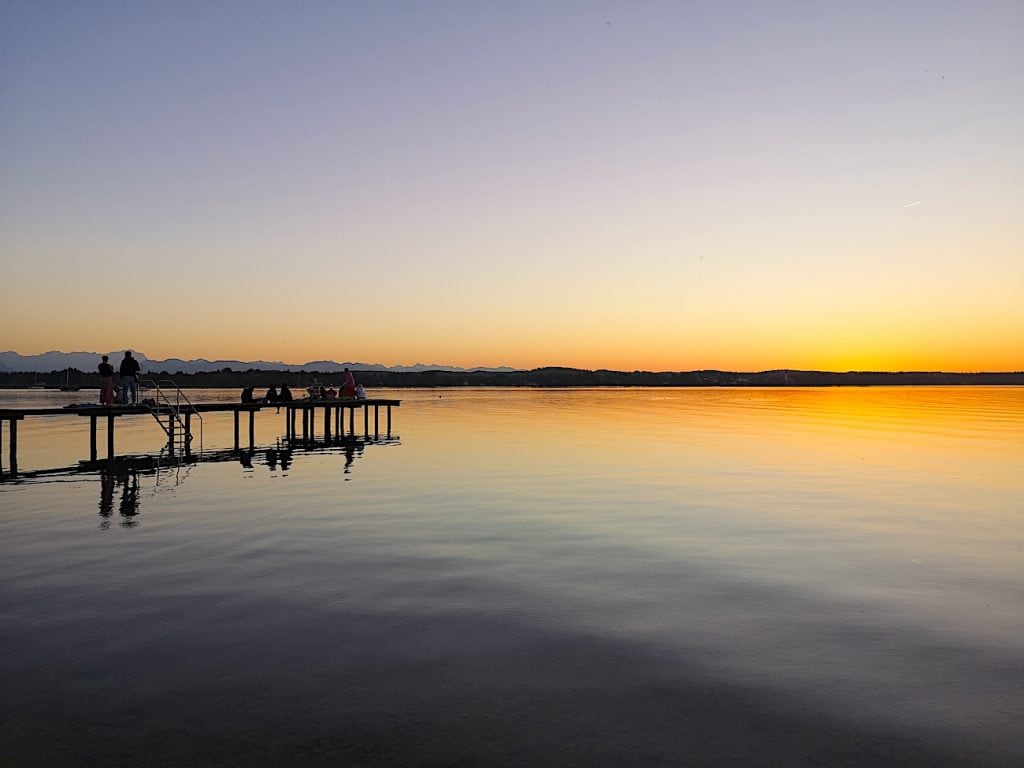 Sunset at Lake Starnberg