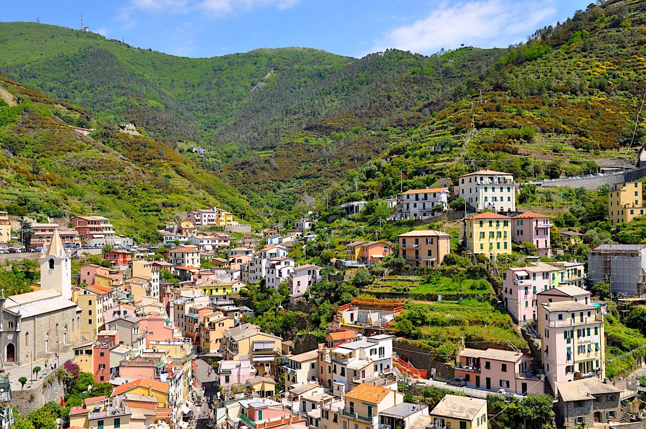 Panoramic view of Corniglia