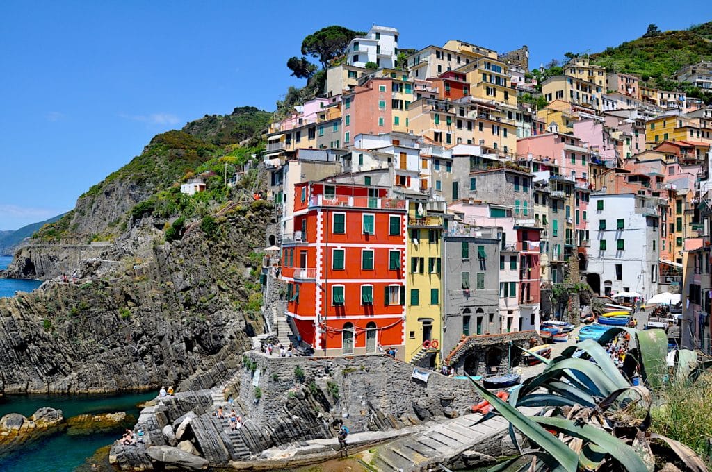 Colorful houses of Riomaggiore